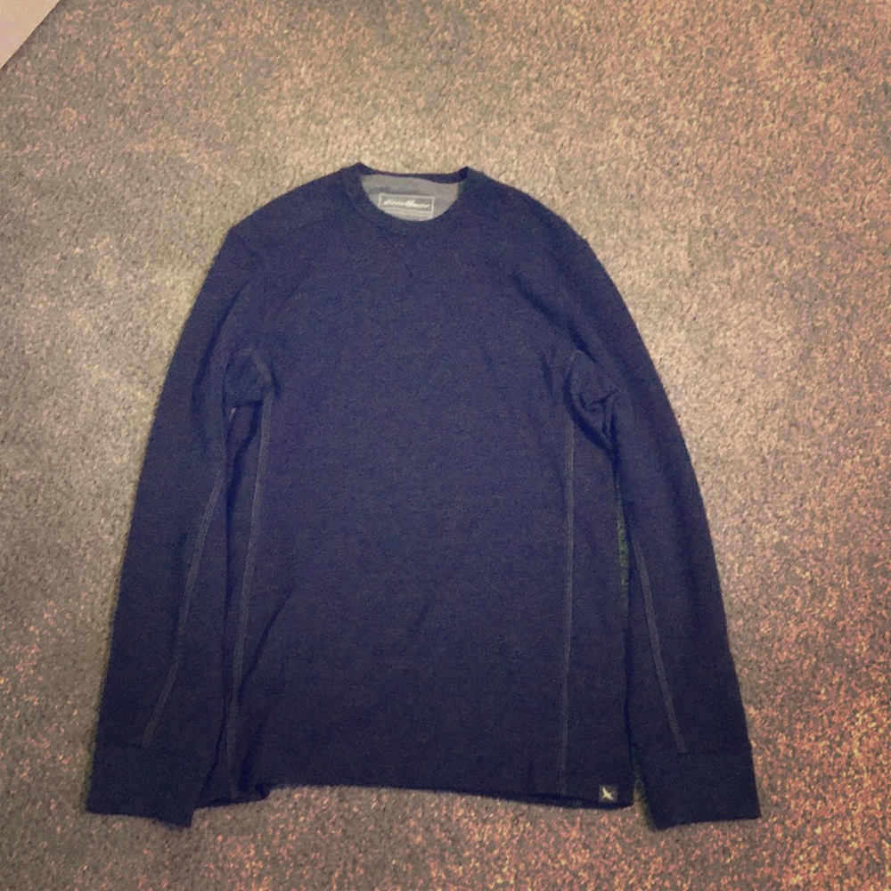 Long sleeve u neck t shirt